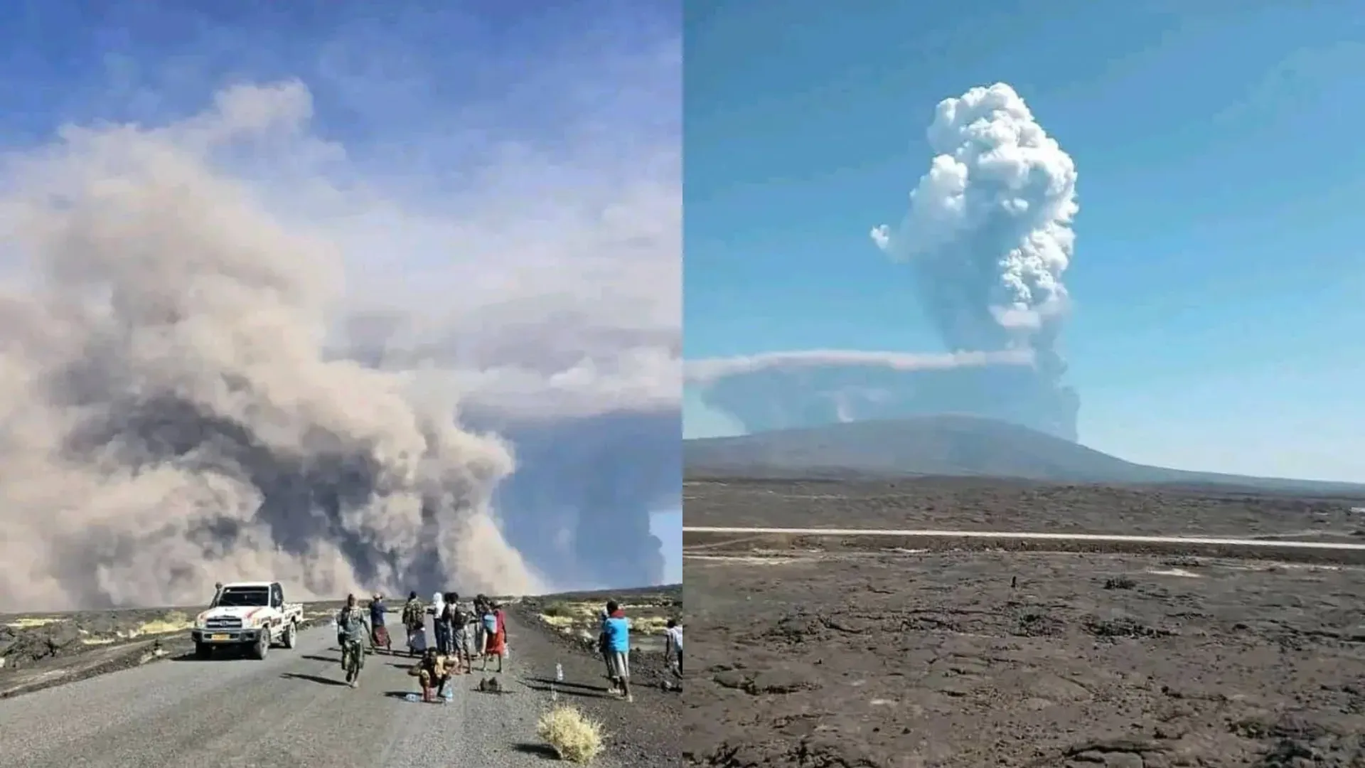Raksasa Ini Tidur Selama 12,000 Tahun Tiba-Tiba Mengamuk Di Ethiopia! Debu Naik Ke Langit Sampai 14 Kilometer!