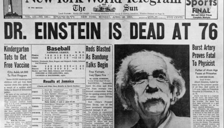 Ulangtahun Pemergian Seorang Albert Einstein
