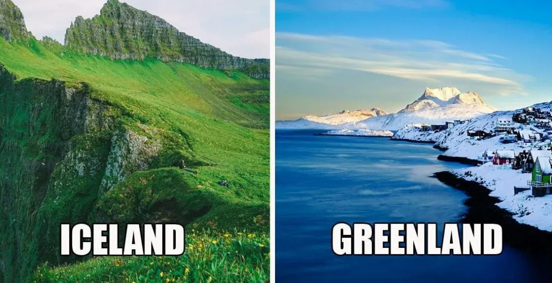 Kenapa Greenland Berais Dan Iceland Menghijau?