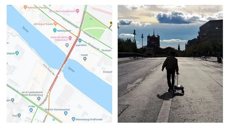 Brader Ni Memperdayakan Google Maps, Buat Kesesakan Lalulintas Palsu Dengan 99 Telefon Pintar