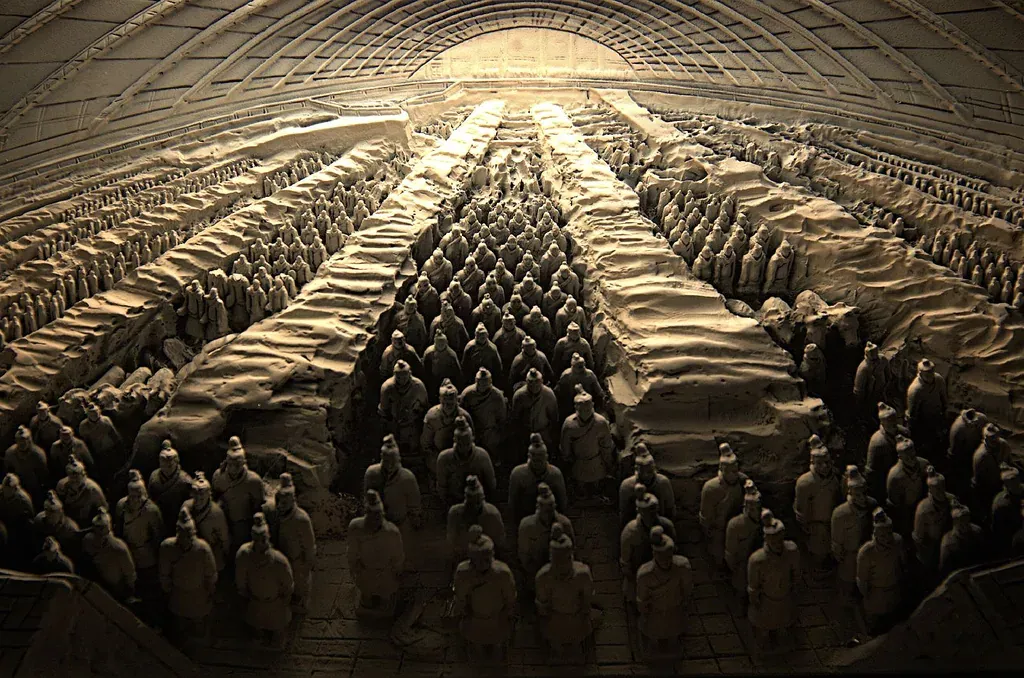 Makam Gergasi Maharaja Pertama China
