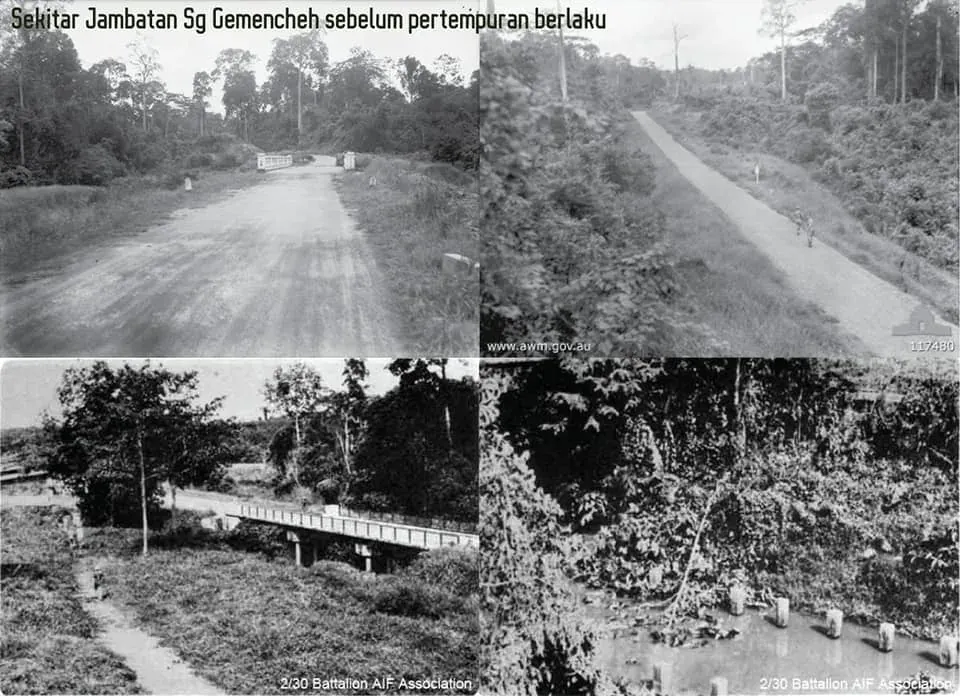 Pertempuran Sungai Kelamah / Gemenceh 1942 Australia Vs Jepun