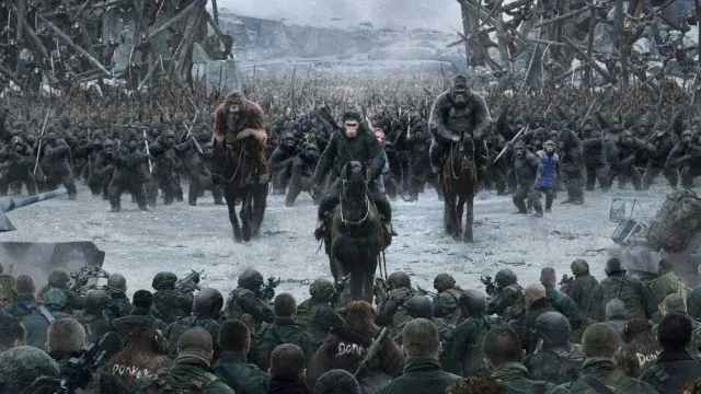 War For The Planet Apes Dan Elemen 4 Horsemen Of Appocalypse