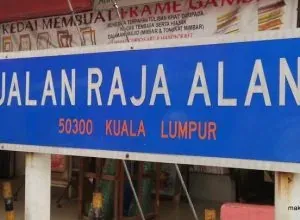Asal Usul Nama Jalan Di Kuala Lumpur