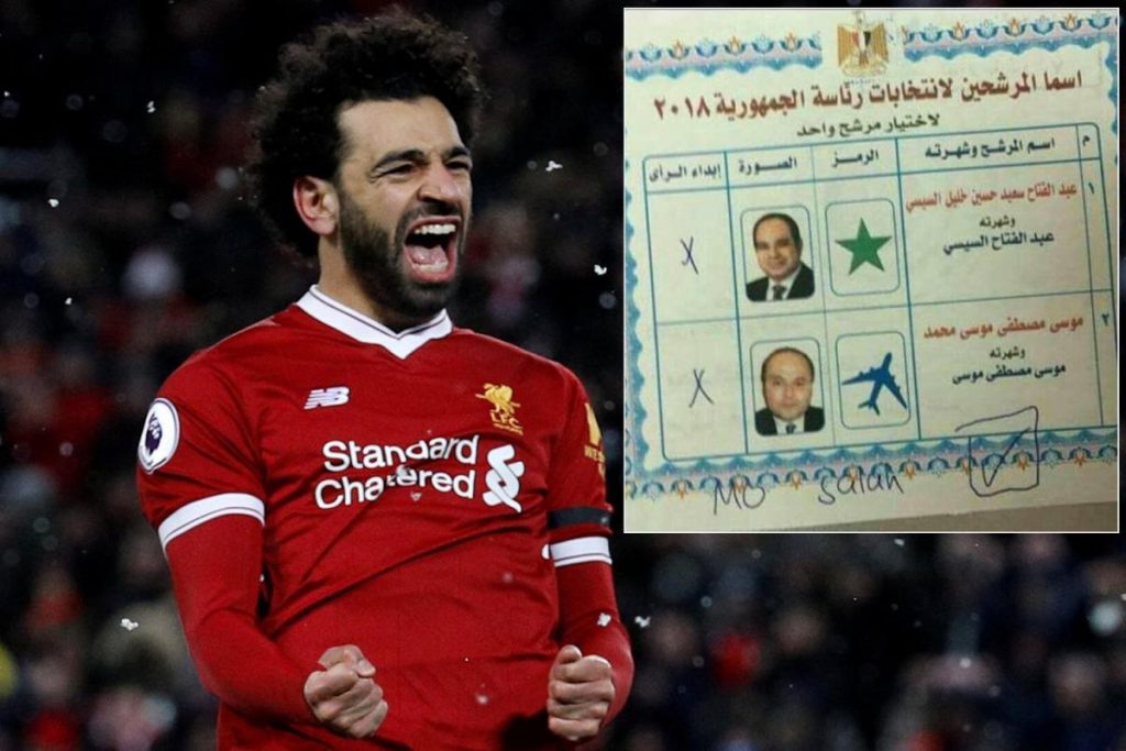 Mo Salah Dapat Undian Tinggi Pemilihan Presiden Mesir