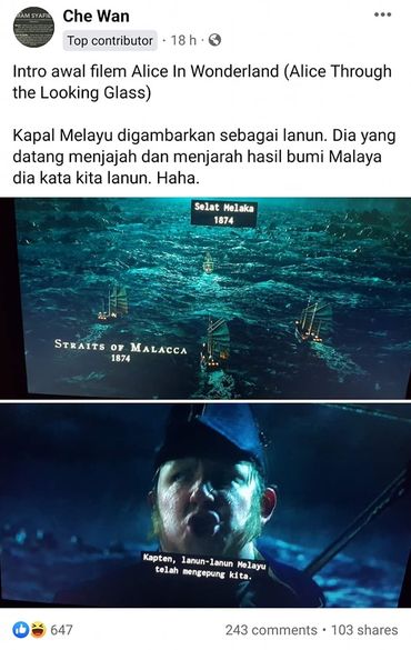 Betul Ke Selat Melaka Ada Lanun Melayu Macam Alice in Wonderland?