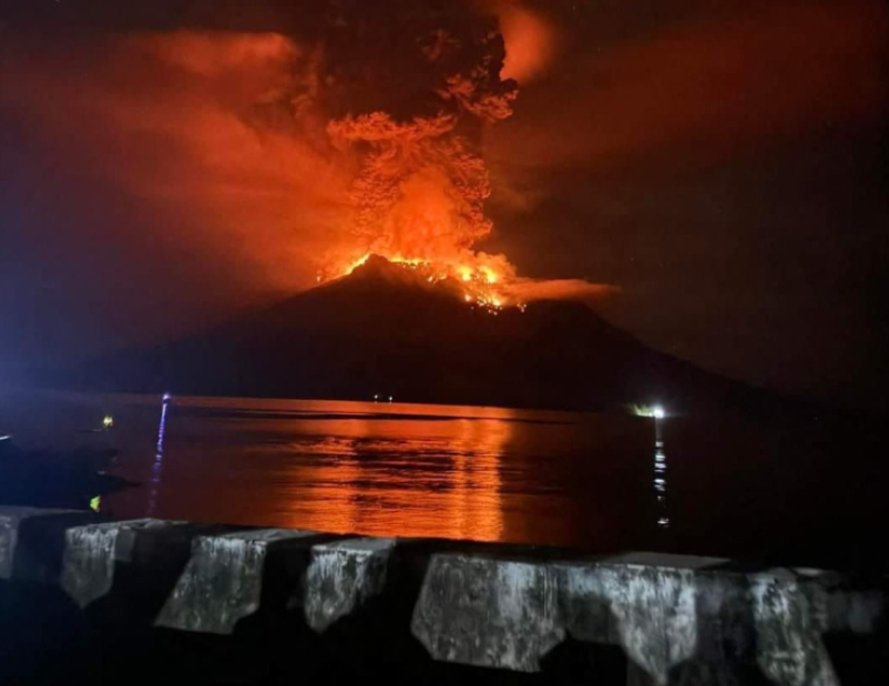 Letusan Gunung Berapi Ruang Yang Bakal Jadi Bencana Kepulauan Indonesia