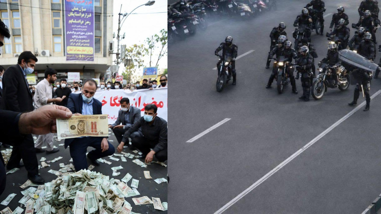 Rakyat Iran Mengamuk! Rial Iran Makin Jatuh, Rejim Makin Goyang!