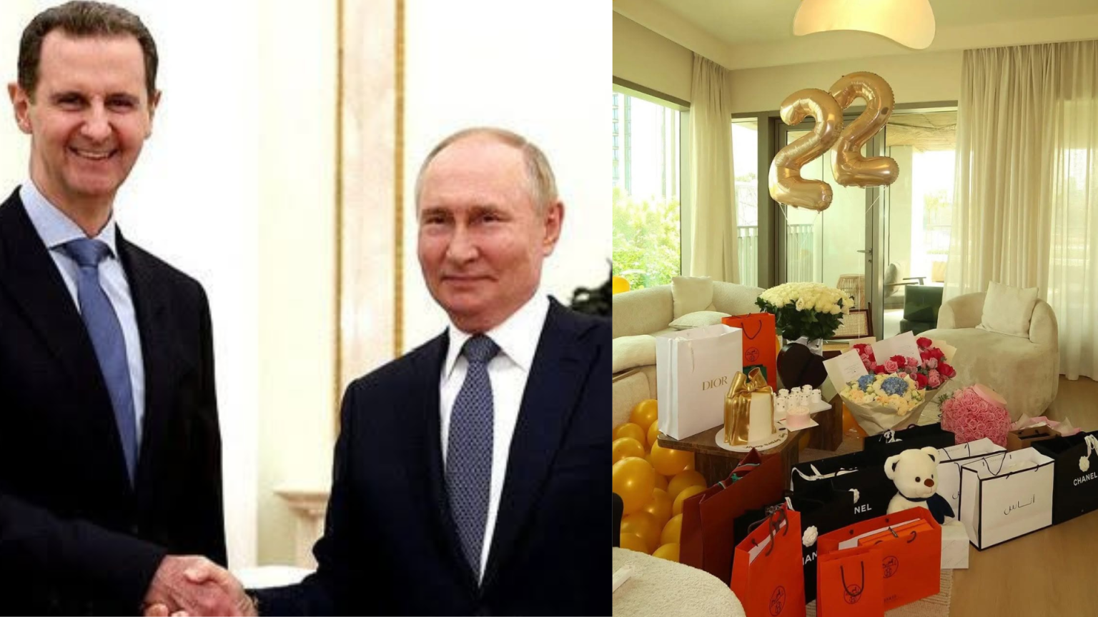 Keluarga Assad Yang Musnahkan Syria Sedang Senang Lenang Dipelihara Putin