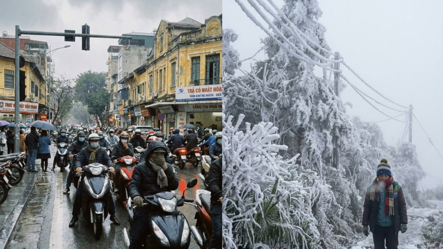 Tak Masuk Akal! Vietnam Membeku Nak Turun Bawah Suhu Negatif!