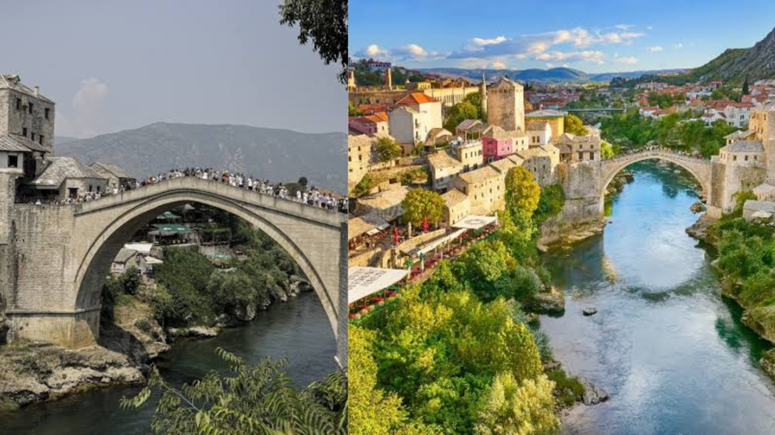 Jambatan Mostar Di Bosnia Runtuh?