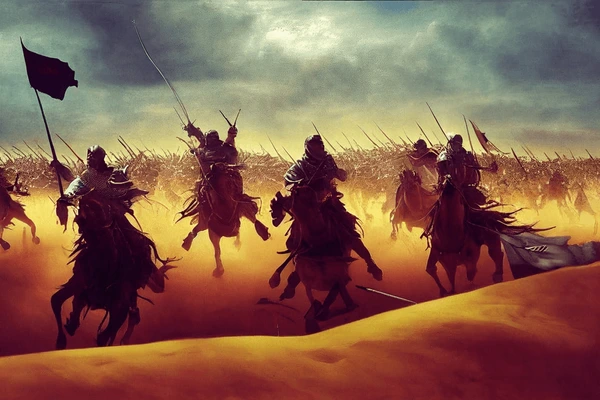 arabic brave warriors gallop on 600nw 2210473867
