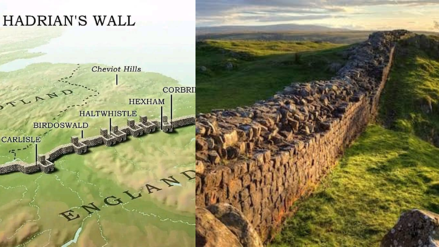 Tembok Hadrian: Satu-Satunya Tembok Yang Diperbuat Dari Rumput!